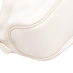 Leather Drawstring Shoulder Bag