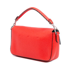 Mini Leather Baguette Satchel