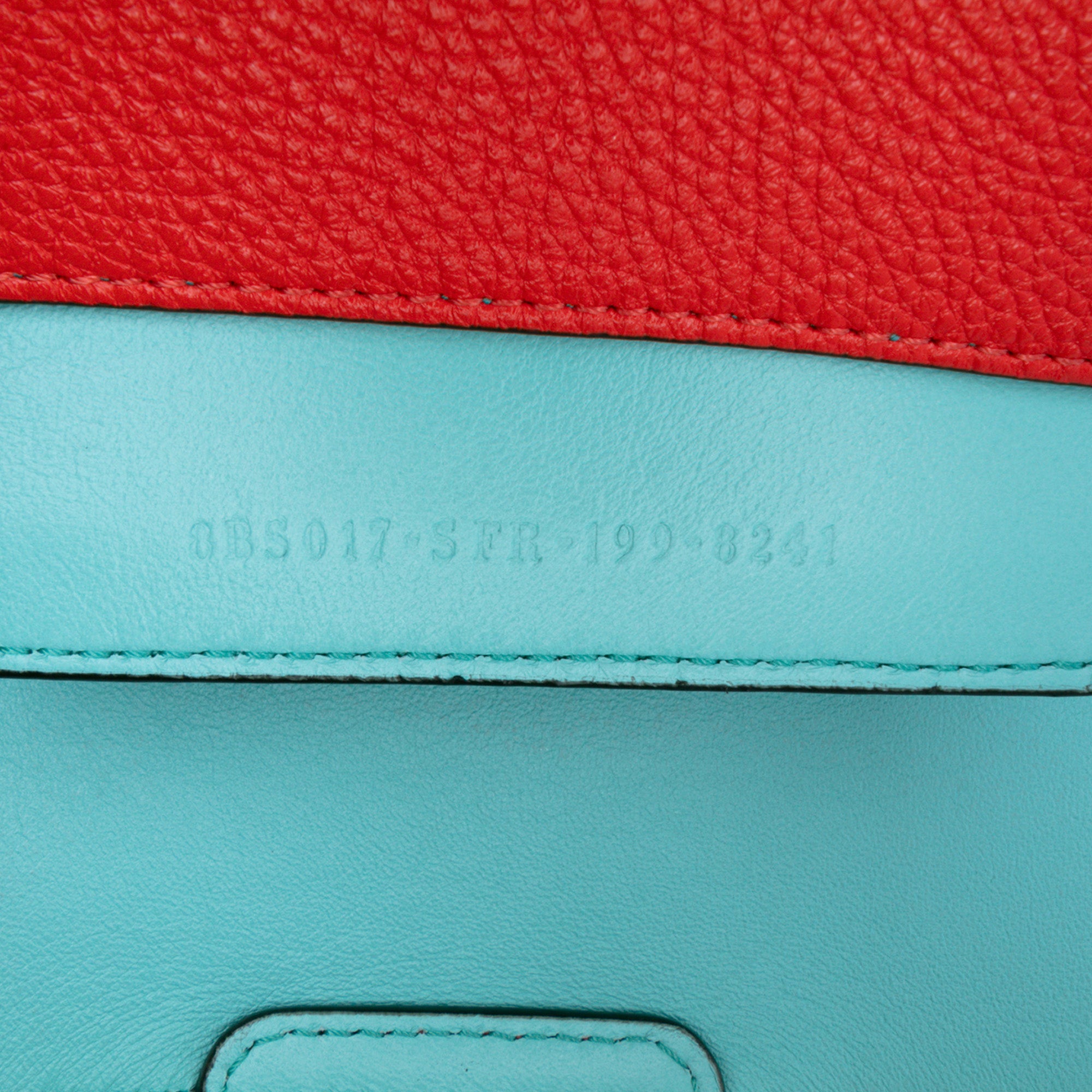 Mini Leather Baguette Satchel