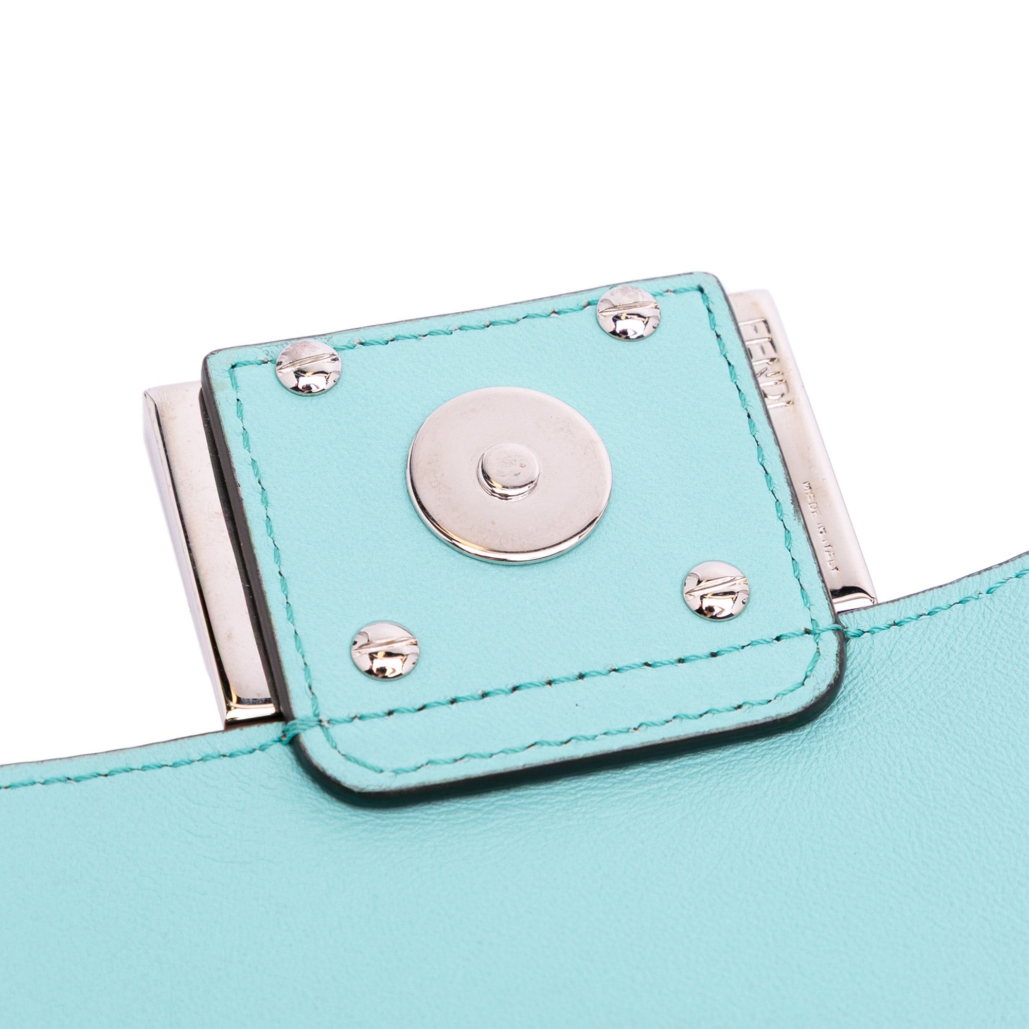 Mini Leather Baguette Satchel
