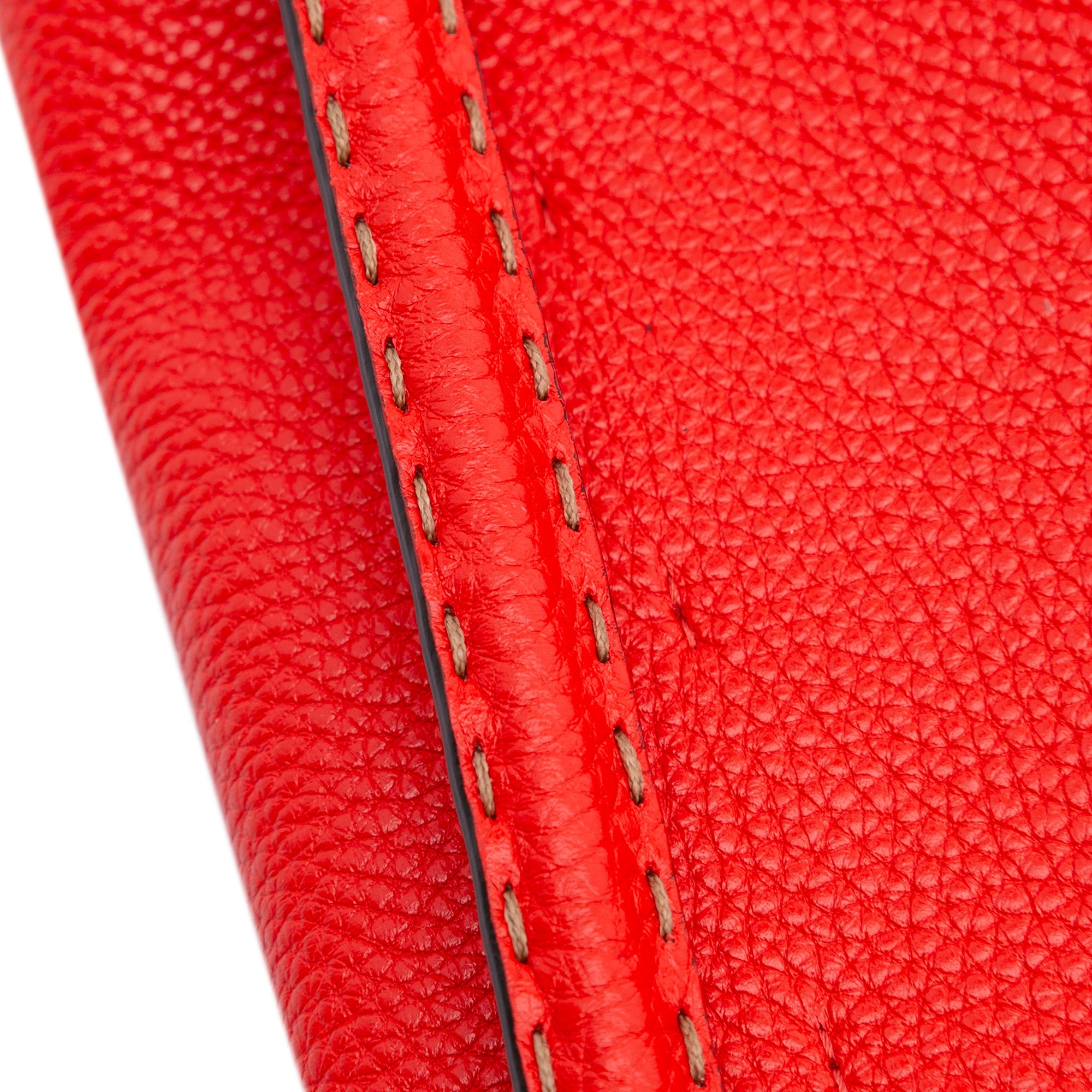 Mini Leather Baguette Satchel