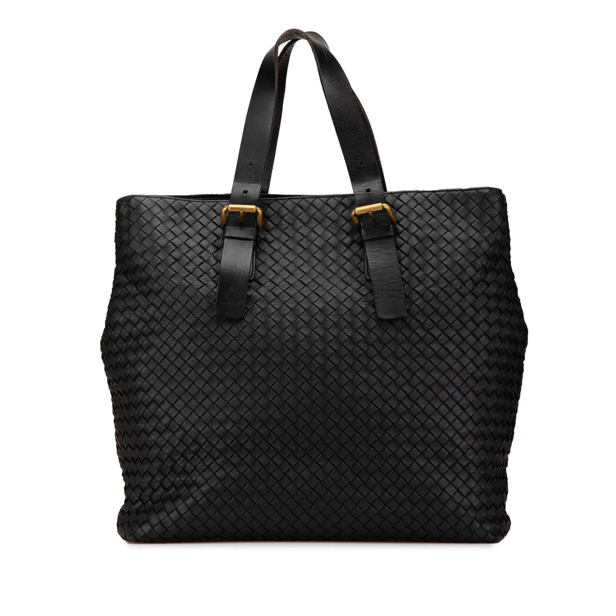 Nappa Intrecciato Belt Strap Tote