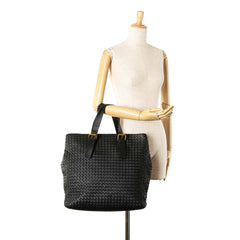 Nappa Intrecciato Belt Strap Tote