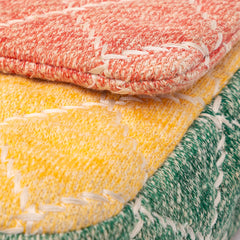 CC Medium Multicolor Quilted Jersey Flap