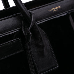Small Patent Sac De Jour Satchel