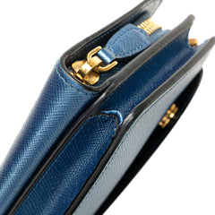 Saffiano Metal Oral Phone Wallet on Chain