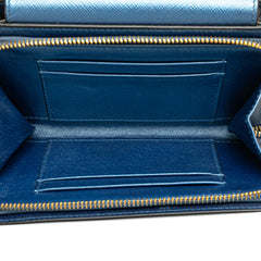 Saffiano Metal Oral Phone Wallet on Chain