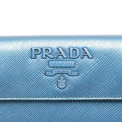 Saffiano Metal Oral Phone Wallet on Chain