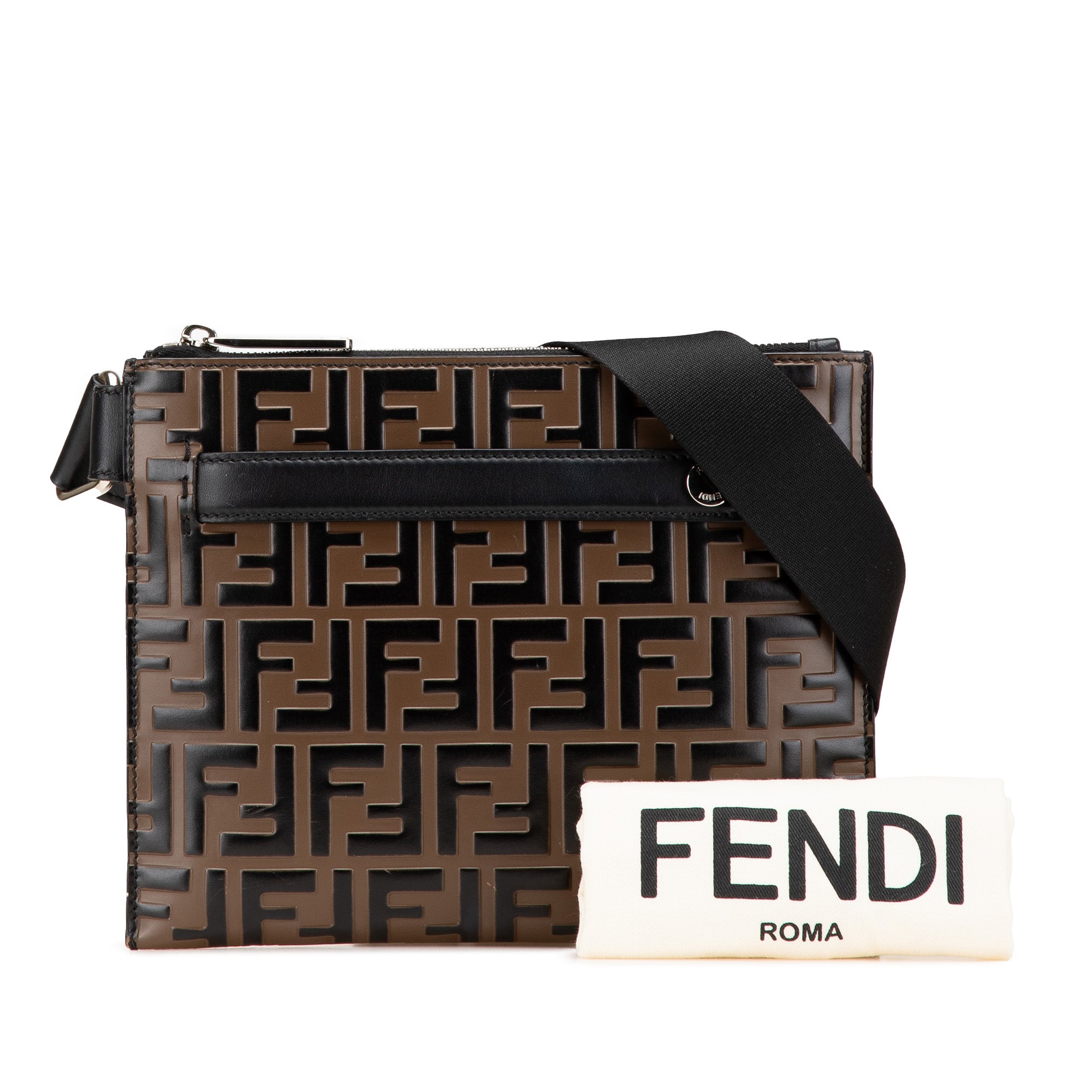FF Embossed Leather 1974 Crossbody