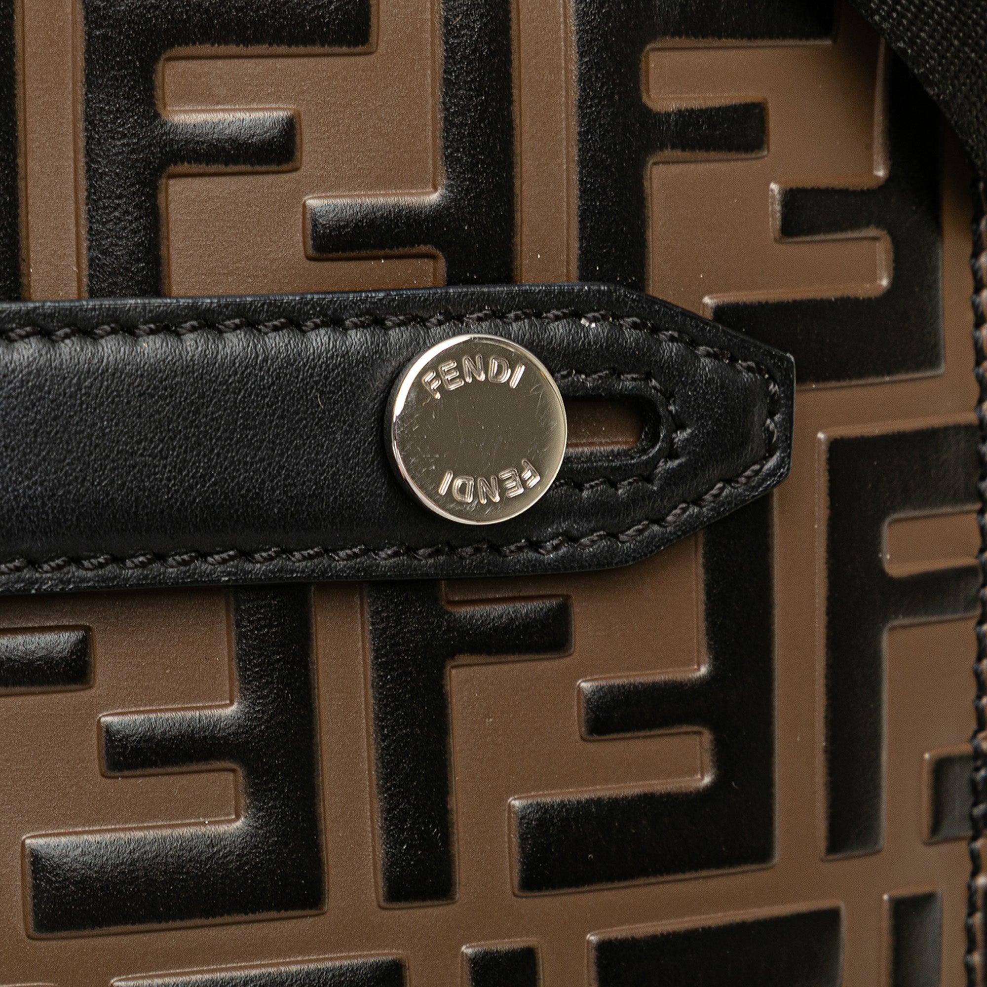 FF Embossed Leather 1974 Crossbody