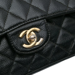 Medium Classic Caviar Double Flap