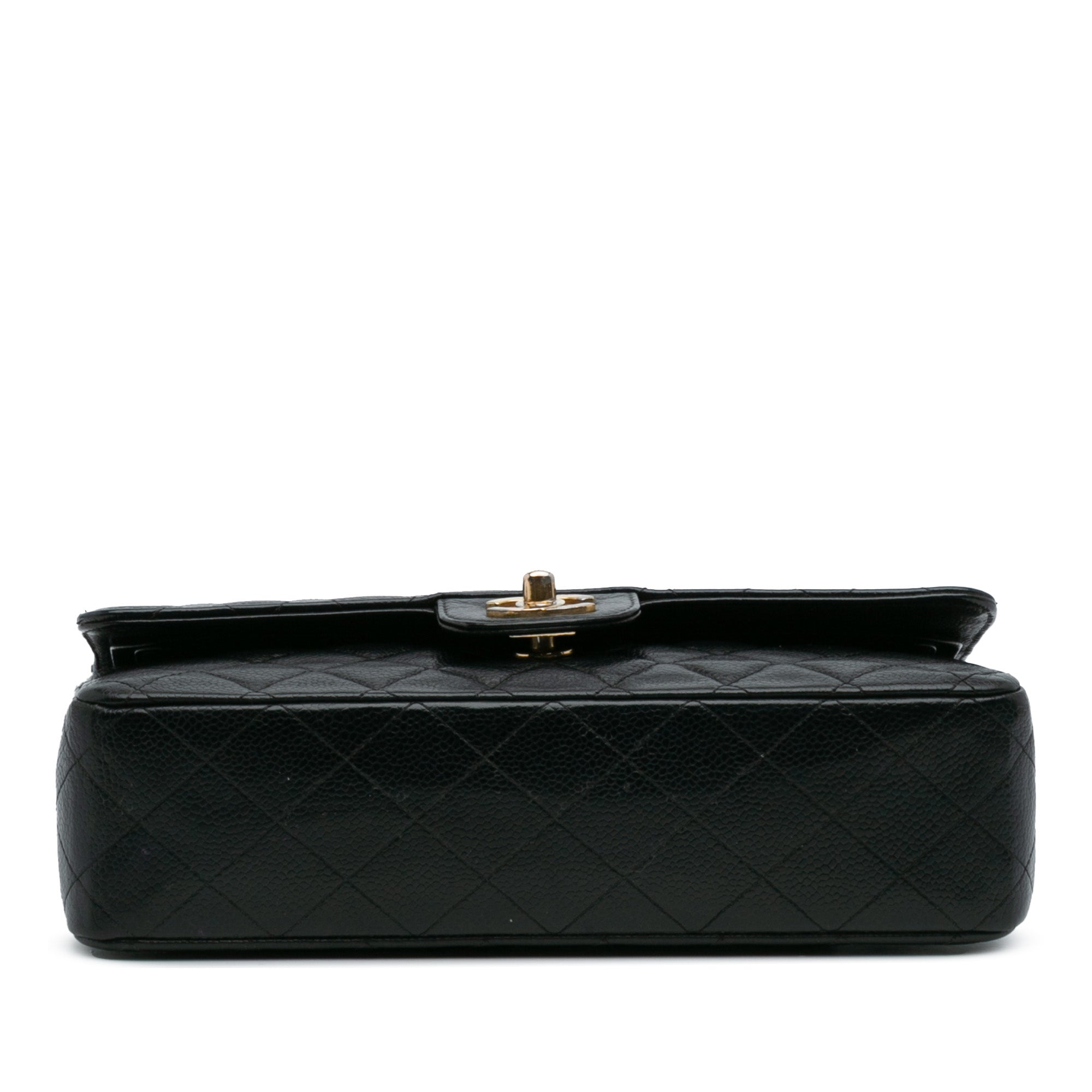 Medium Classic Caviar Double Flap