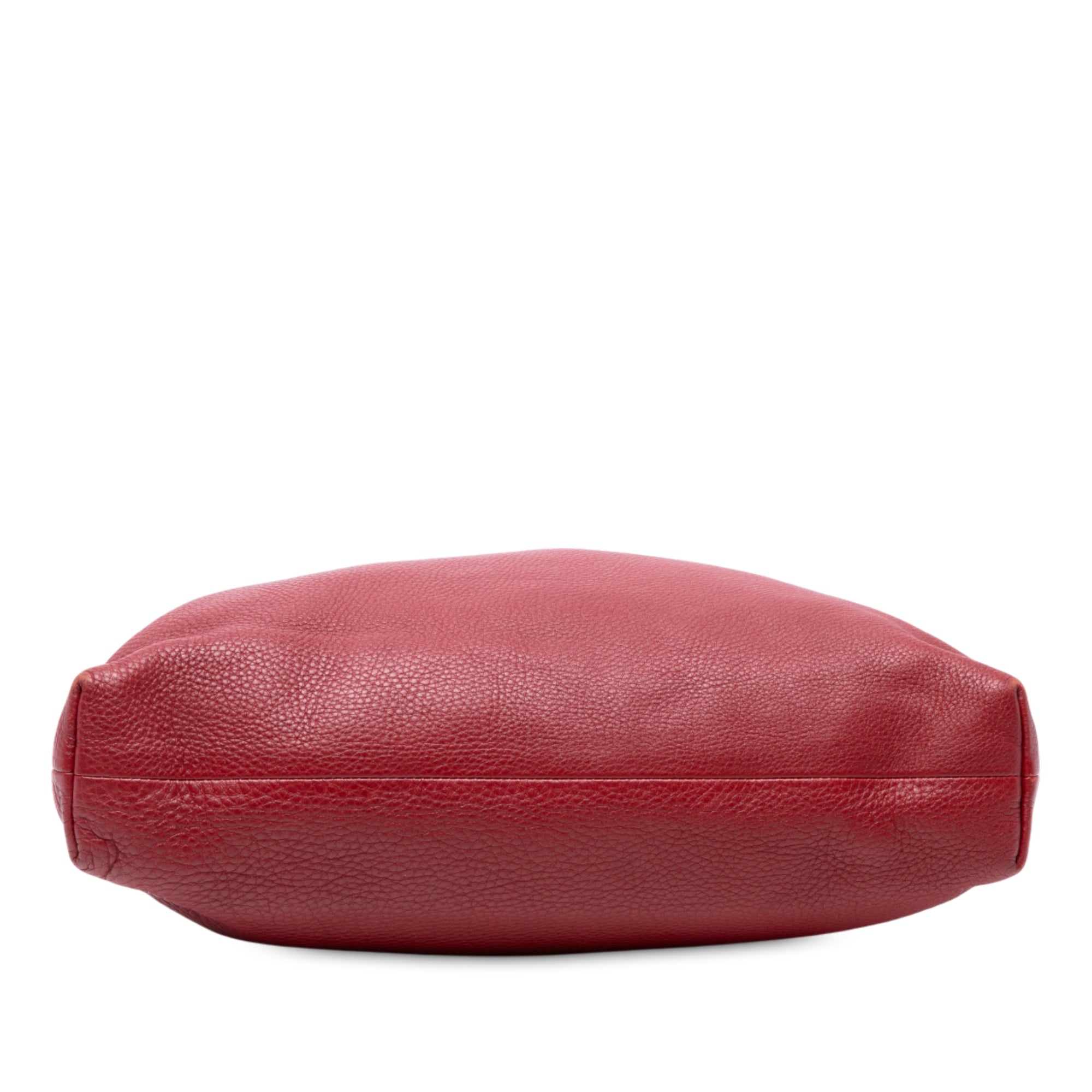 Tall Leather Bamboo Shopper Tote