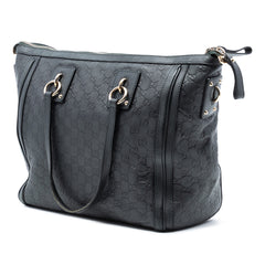 Guccissima Charm Satchel