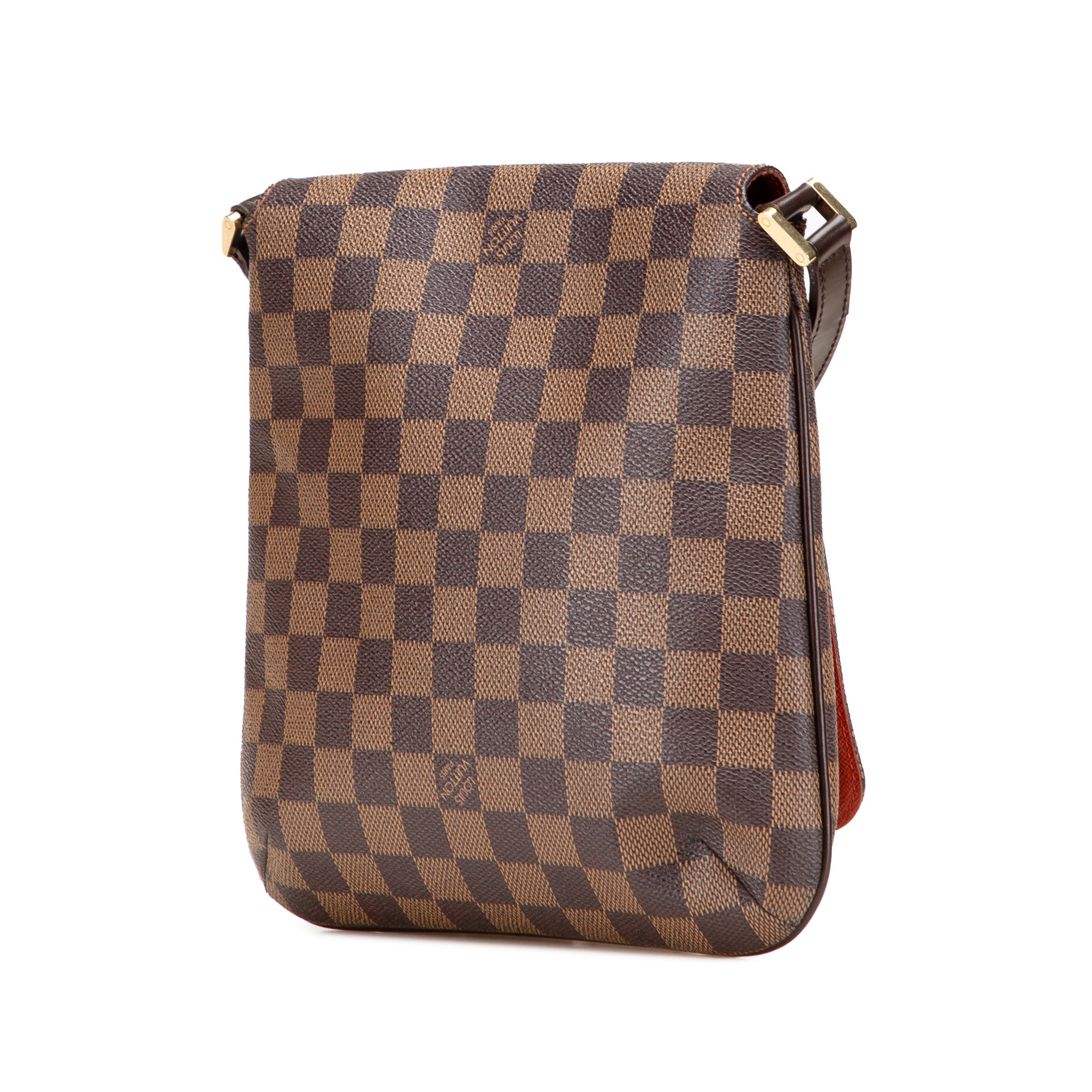 Damier Ebene Musette Salsa Long Strap