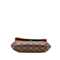Damier Ebene Musette Salsa Long Strap