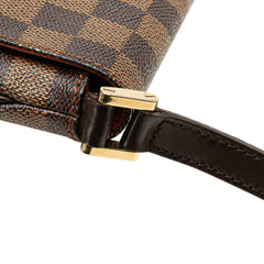 Damier Ebene Musette Salsa Long Strap