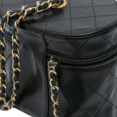 Quilted Lambskin Tassel Vanity Case