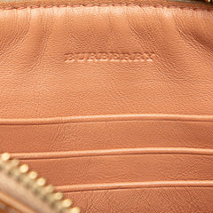 Haymarket Check Coated Canvas Peyton Crossbody