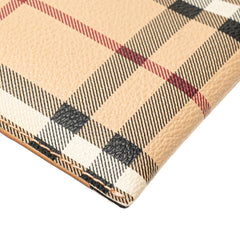 Haymarket Check Coated Canvas Peyton Crossbody