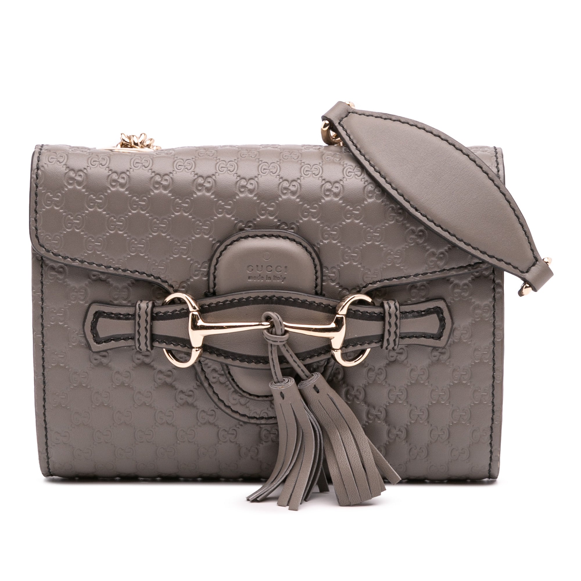 Mini Microguccissima Emily Crossbody