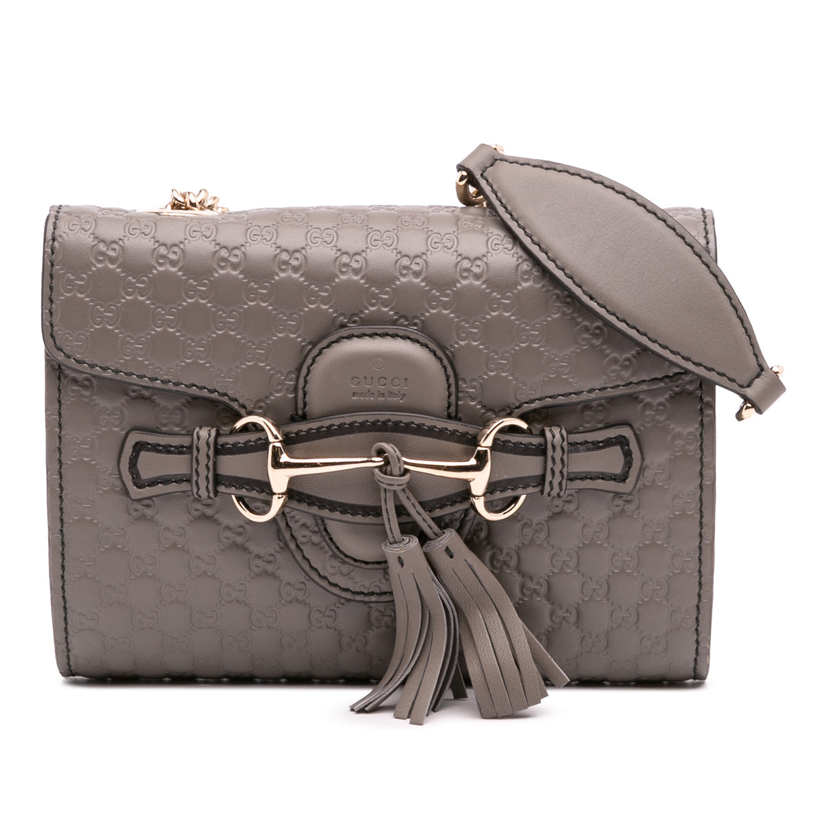 Mini Microguccissima Emily Crossbody
