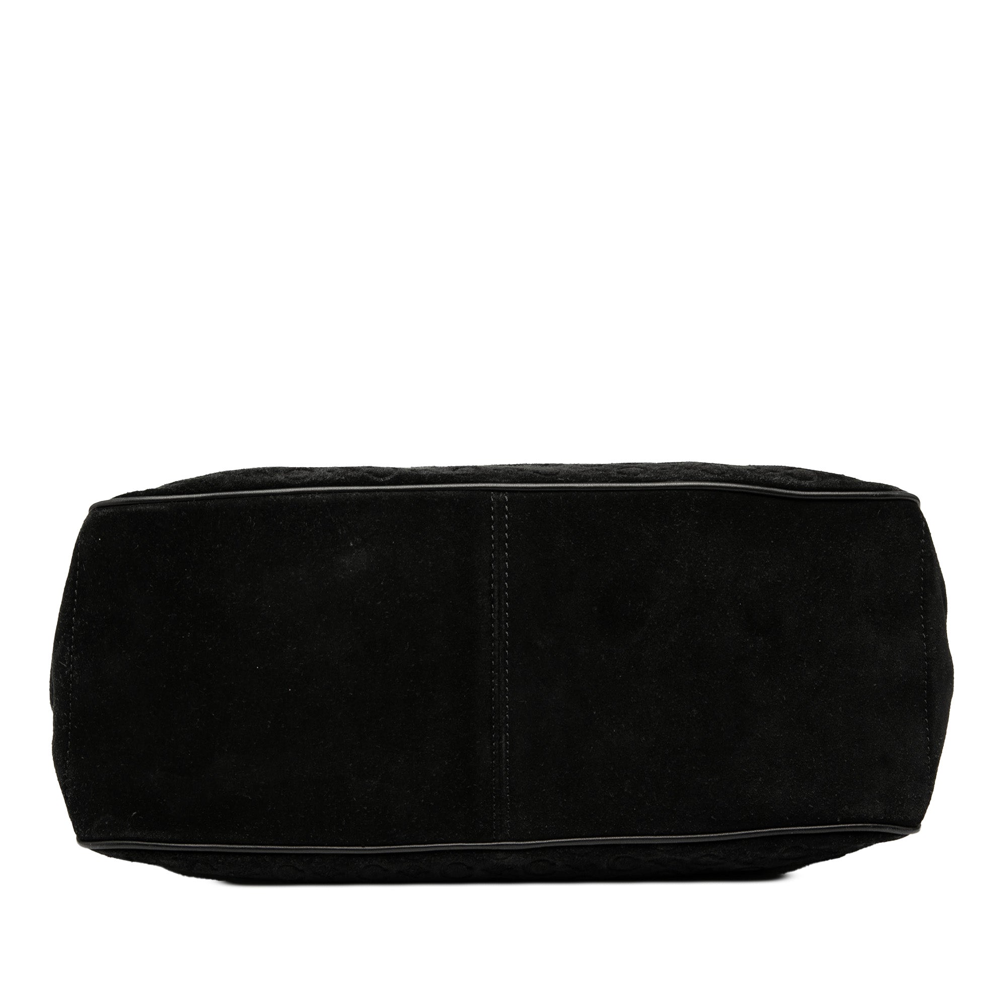 C Macadam Suede Boogie Handbag