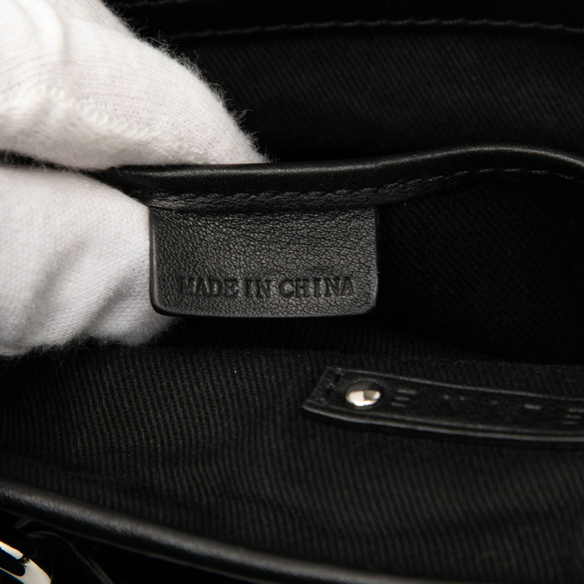 C Macadam Suede Boogie Handbag