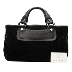 C Macadam Suede Boogie Handbag