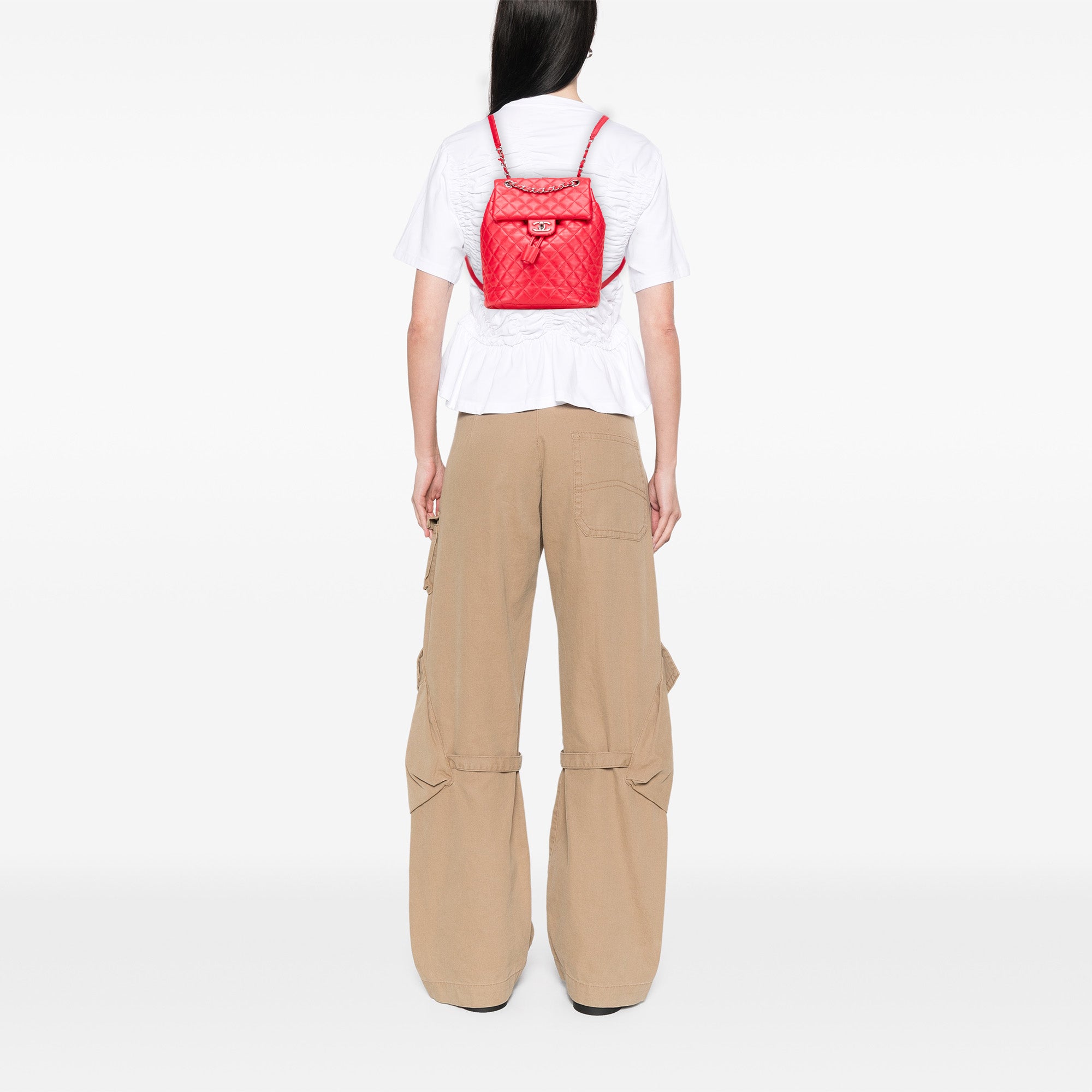 Small Lambskin Urban Spirit Backpack