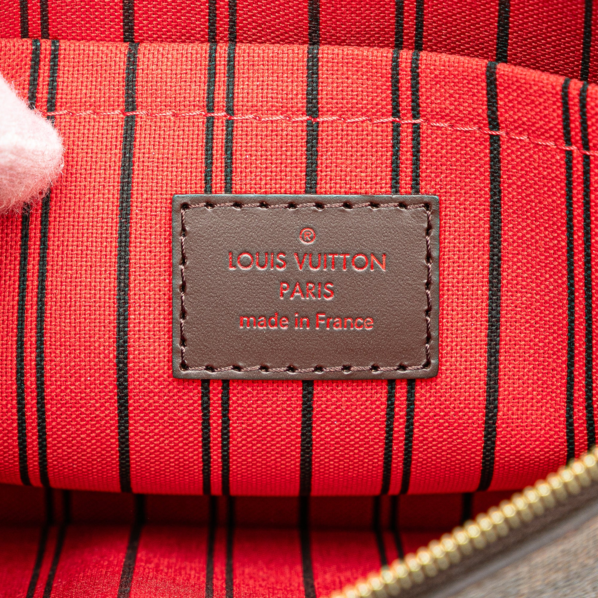 Damier Ebene Neverfull Pouch MM