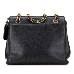 Caviar Logo Chain Tote