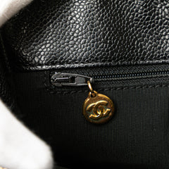 Caviar Logo Chain Tote