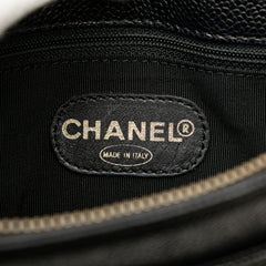 Caviar Logo Chain Tote