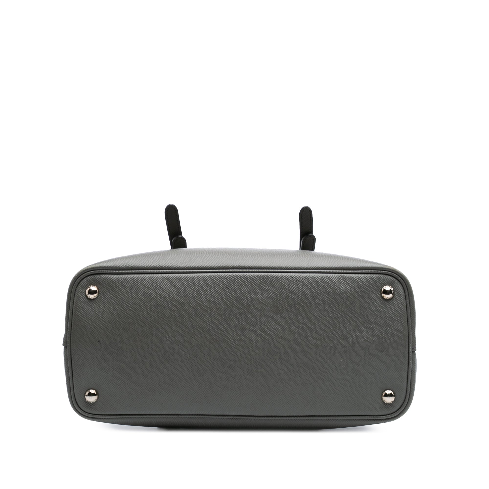 Medium Saffiano Cuir Double Satchel