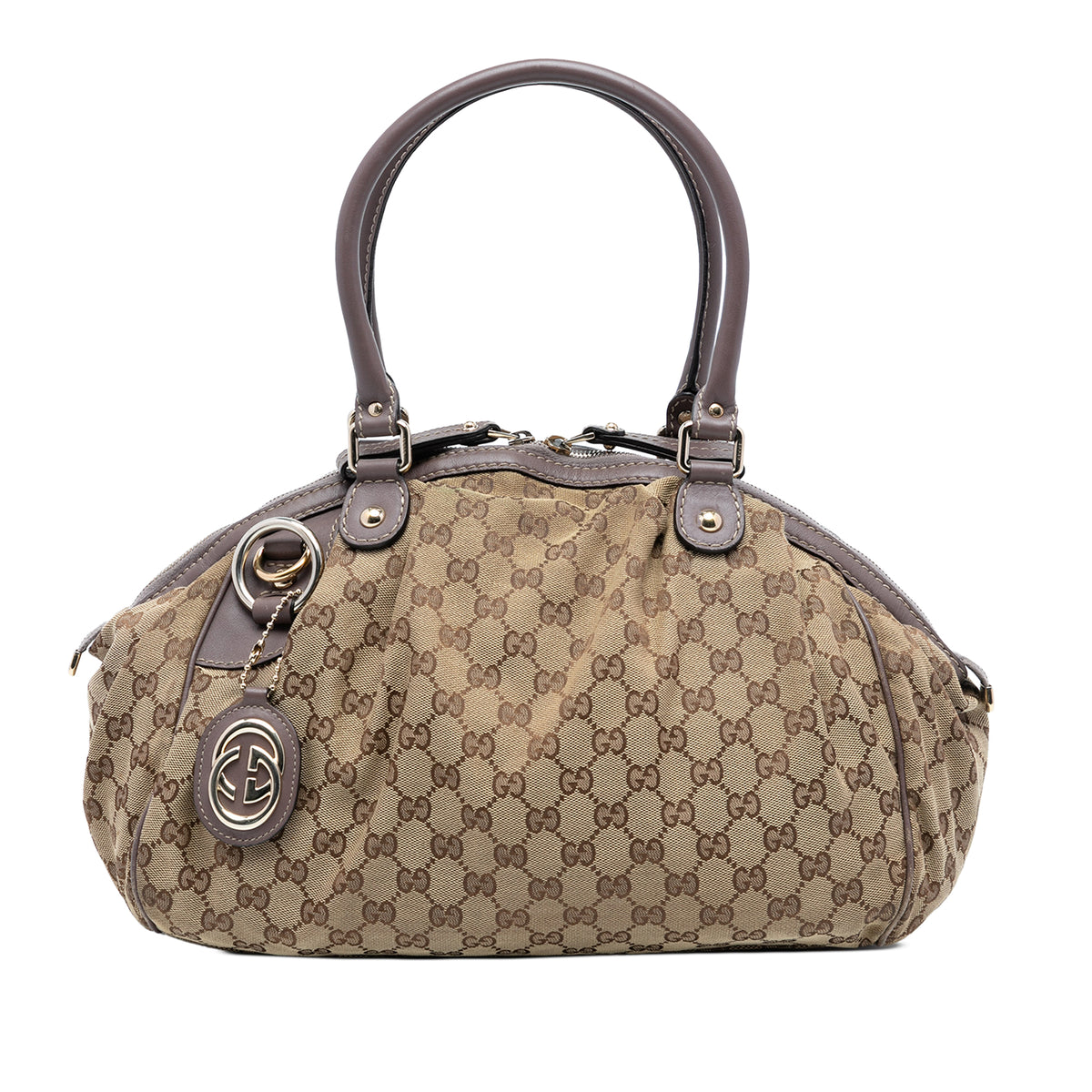 GG Canvas Sukey Satchel