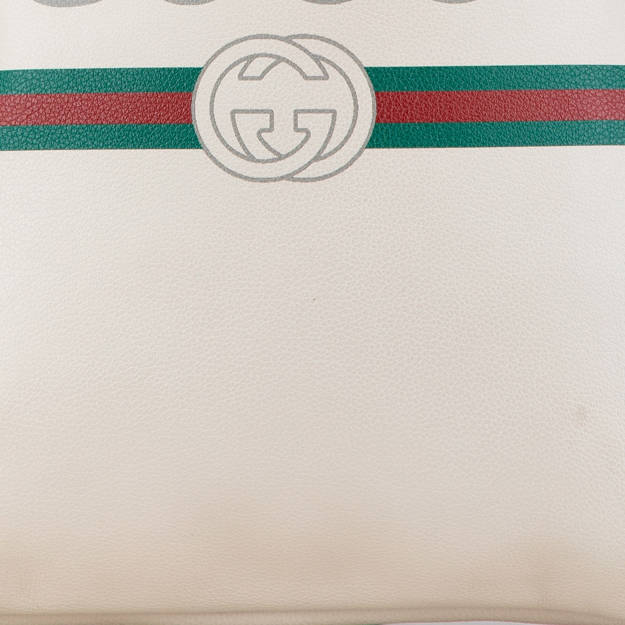 Gucci Logo Leather Backpack