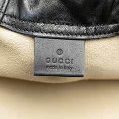 Gucci Logo Leather Backpack