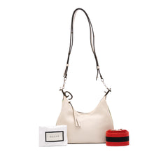 Small Leather Web Attache Crossbody