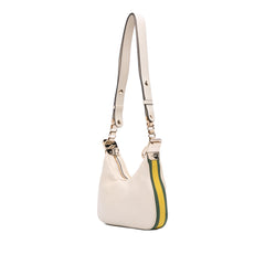 Small Leather Web Attache Crossbody