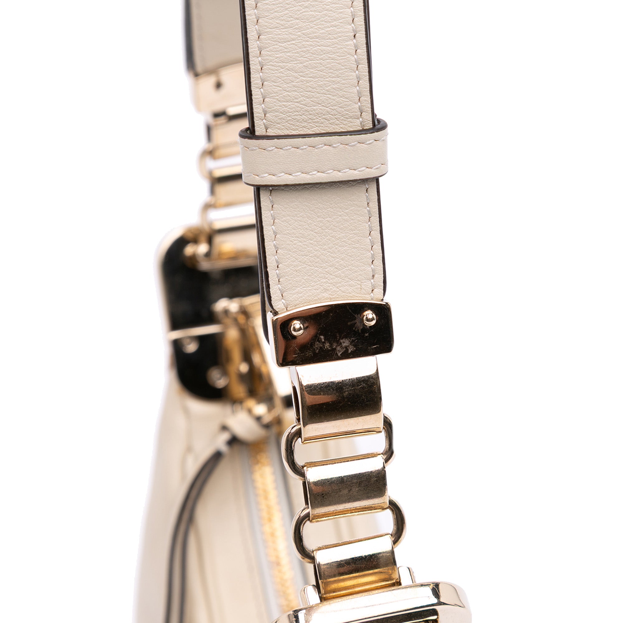 Small Leather Web Attache Crossbody