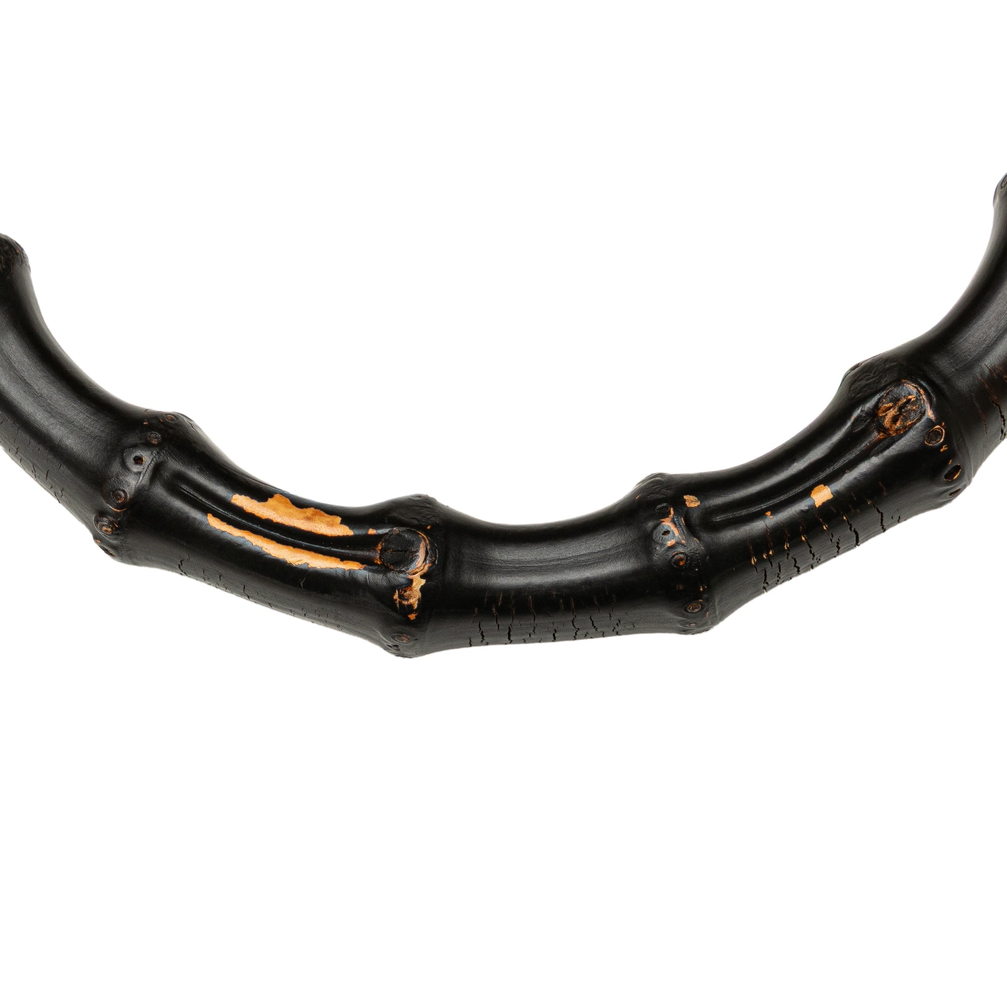 Medium Calfskin Bamboo Shopper Satchel