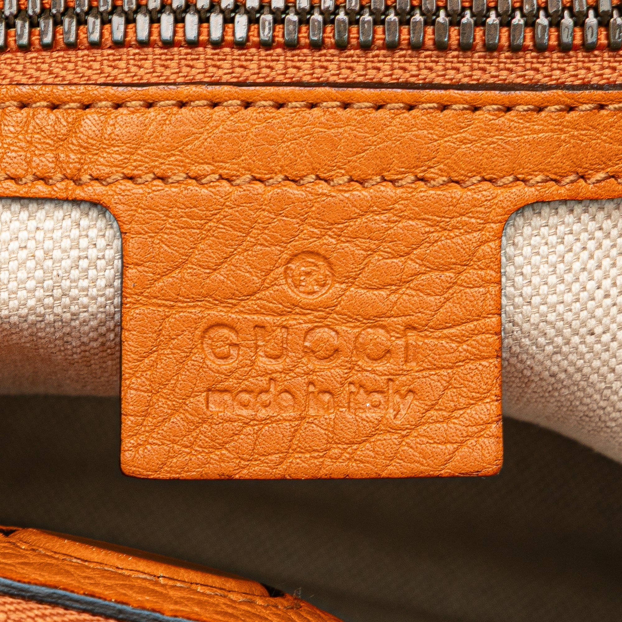 Medium Calfskin Bamboo Shopper Satchel