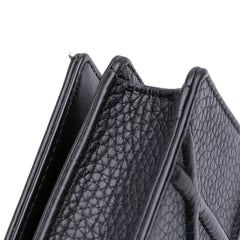 Grained Calfskin Diorama Wallet on Chain