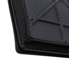 Grained Calfskin Diorama Wallet on Chain
