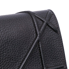 Grained Calfskin Diorama Wallet on Chain