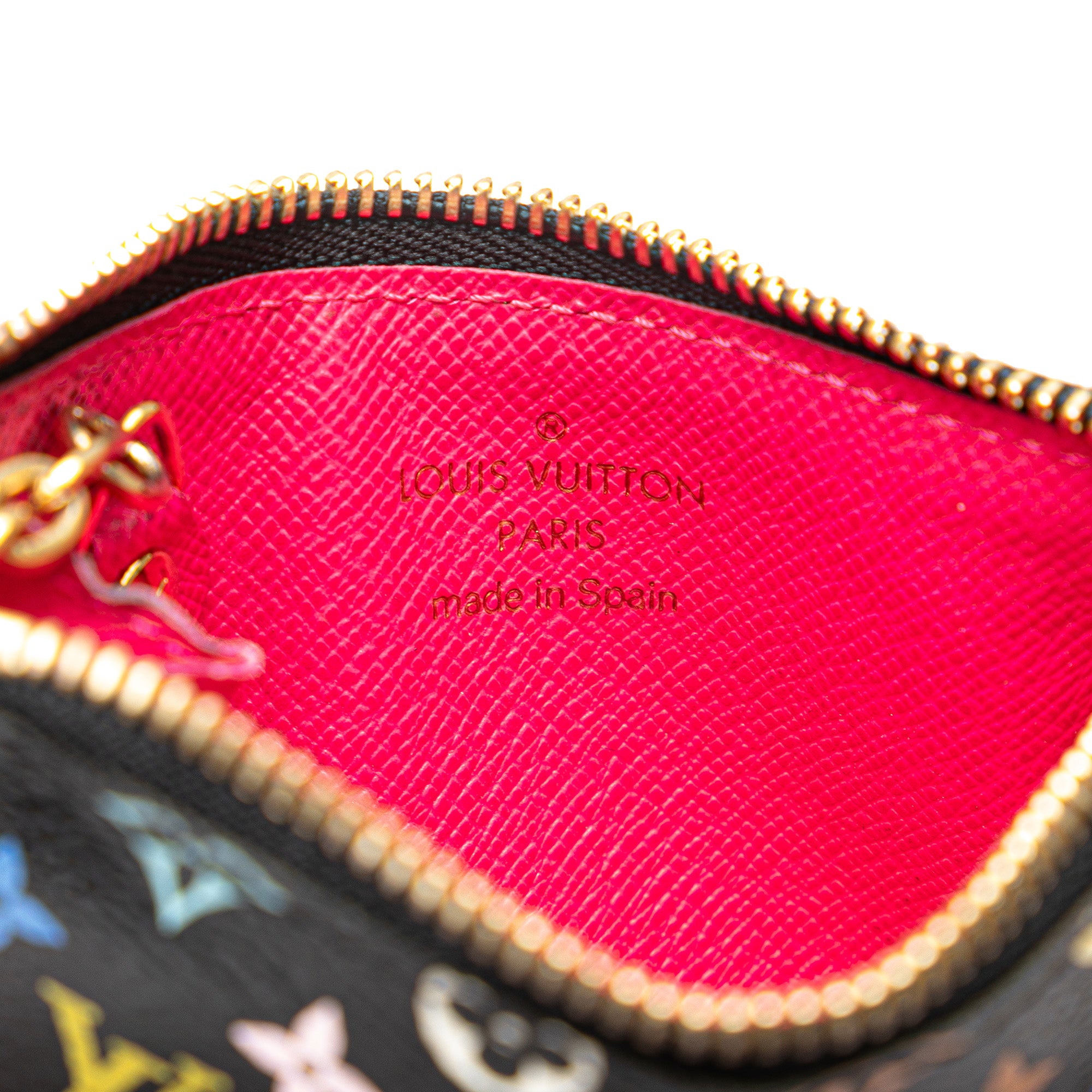 Monogram Multicolore Pochette Cles