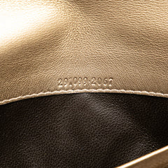 Metallic Microguccissima Dice Continental Wallet