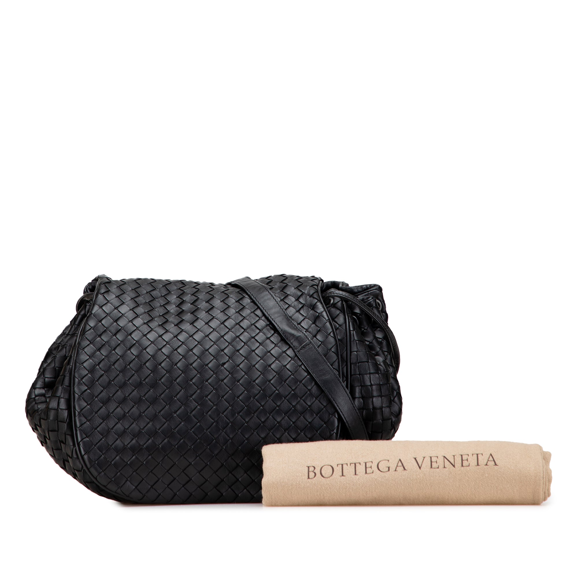 Nappa Intrecciato Flap Crossbody