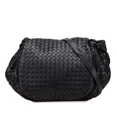Nappa Intrecciato Flap Crossbody